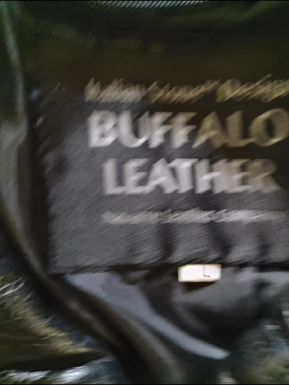 Buffalo Leather Black Men's Biker Jacket